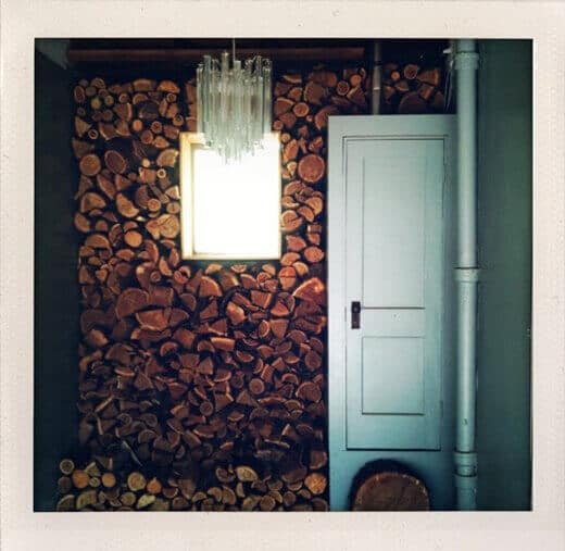 The Motor Lodge firewood pile