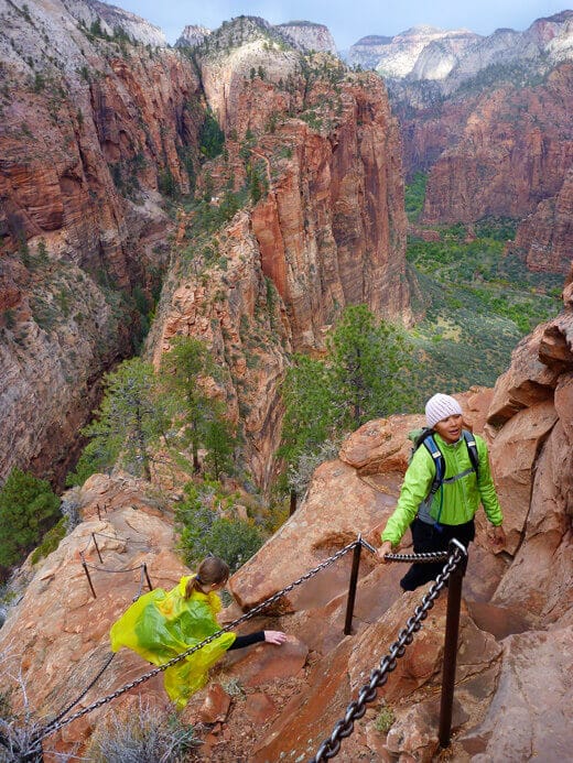Hiking the Angel's Landing Trail
