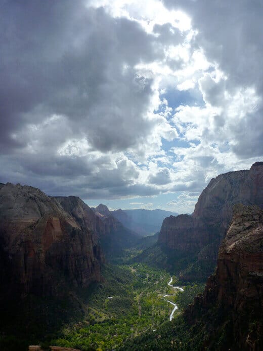 View from Angel's Landing