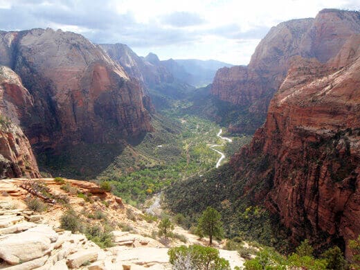 View from Angel's Landing