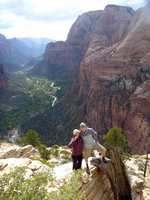 Summiting Angel's Landing