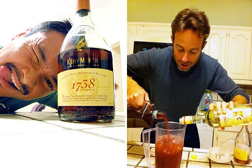 Rounds of drinks on New Year's Eve