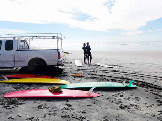 Surfing at K58