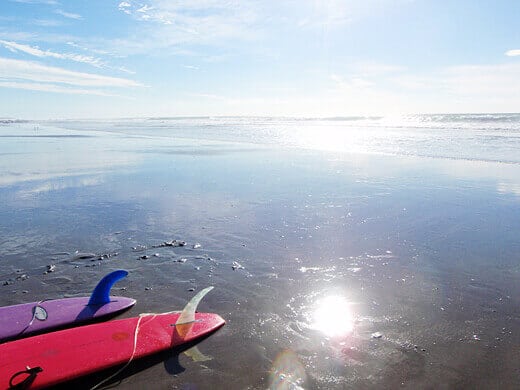 Surfing at K58