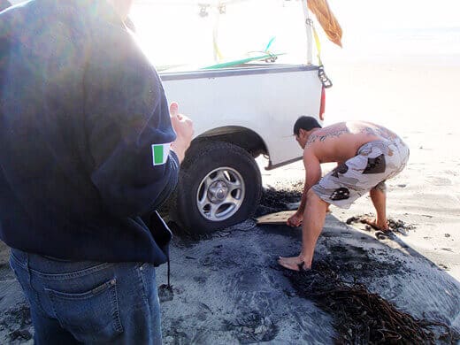 Car trouble in Baja