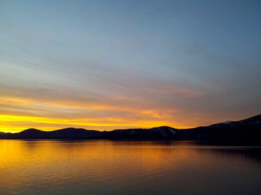 Sunset at Lake Tahoe