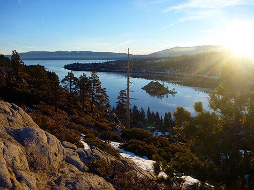 Sunrise at Emerald Bay