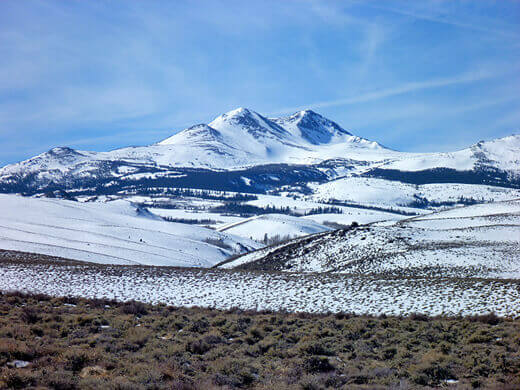 Snow-capped Sierras