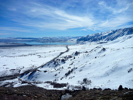 Mono Lake in the distance