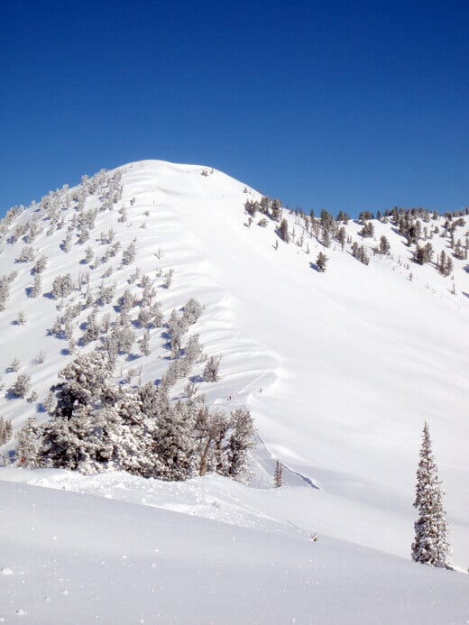 The ascent of James Peak