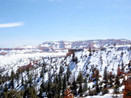 Bryce Canyon in winter