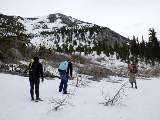 Hiking through the John Muir Wilderness