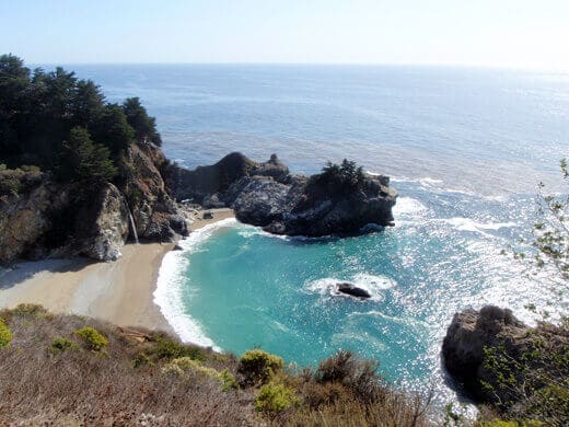 McWay Falls in Julia Pfeiffer Burns State Park