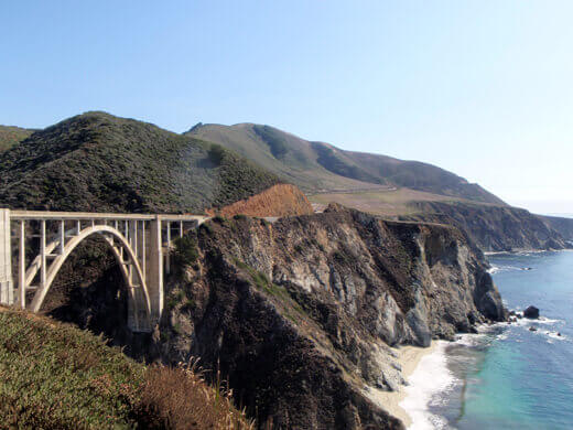 Bixby Creek Bridge on Highway 1
