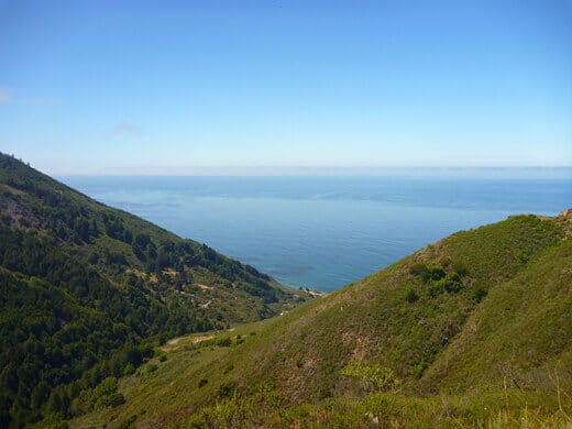 Rolling hills of Big Sur