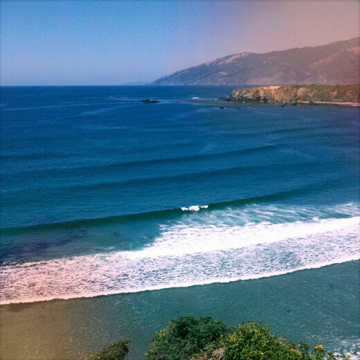 Waves in Big Sur