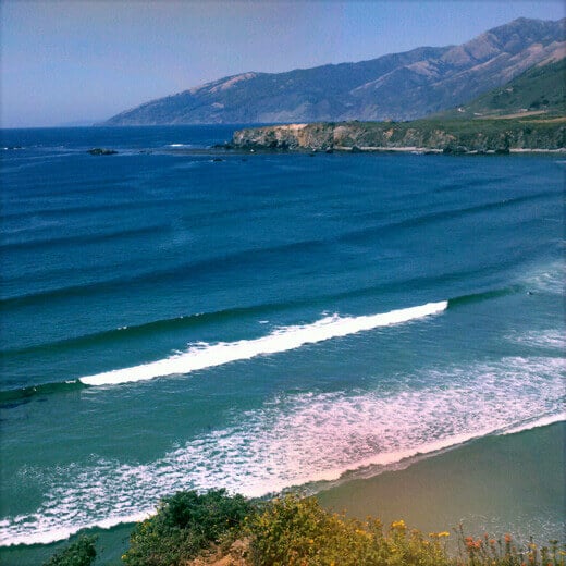Waves in Big Sur