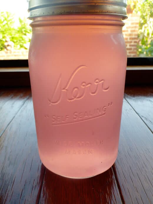 Lemon-basil syrup