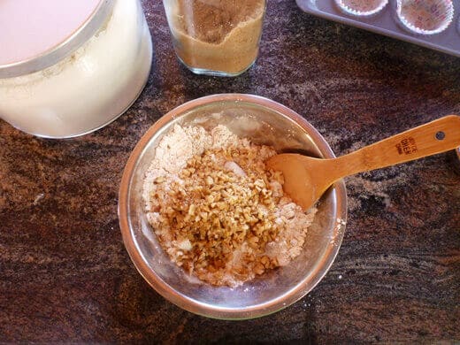 Combine all the dry ingredients