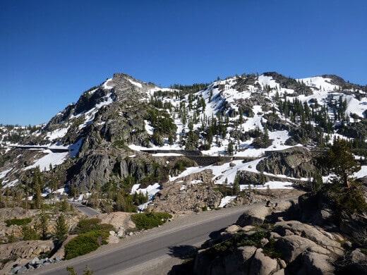 Donner Summit's classic granite climbing walls