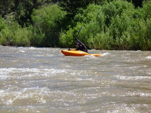 Kayaking on the East Fork Carson River