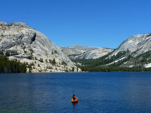Tenaya Lake in Yosemite