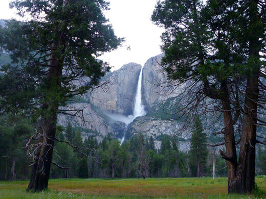 Upper and Lower Yosemite Falls