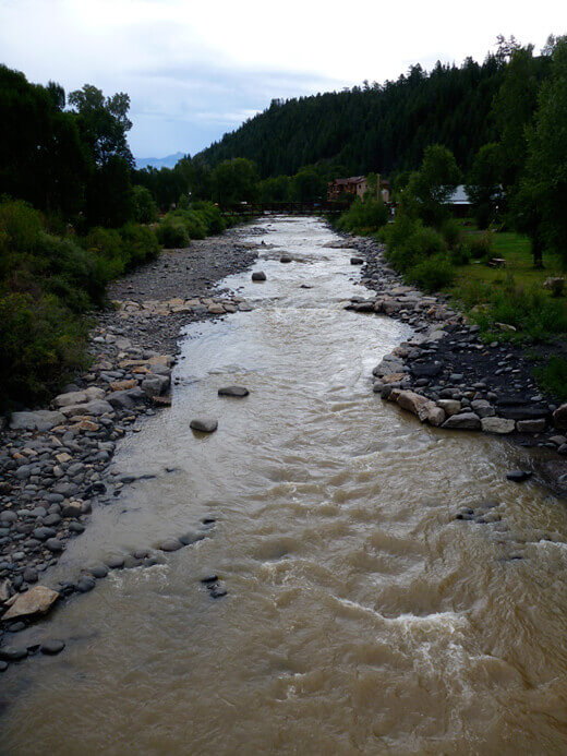 San Juan River through Pagosa Springs
