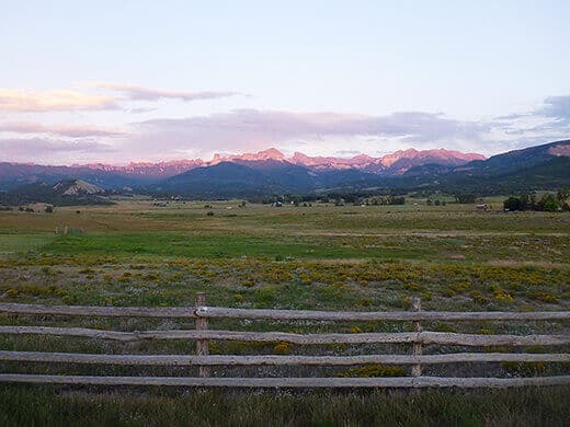 En route to Telluride