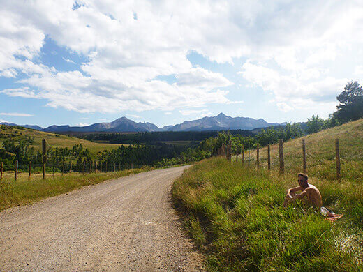 Picnic on Deep Creek Road