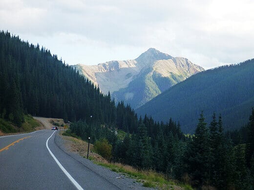 Million Dollar Highway on the San Juan Skyway