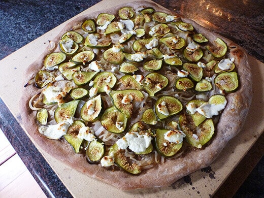 Bake until the crust is crisp and the cheese has started to brown
