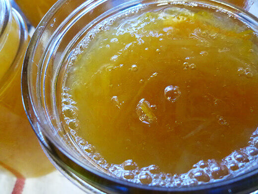 Ladle jam into hot, clean jars