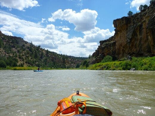 Kayaking the Rio Chama