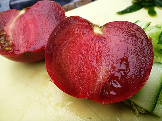 Cherokee Purple tomato