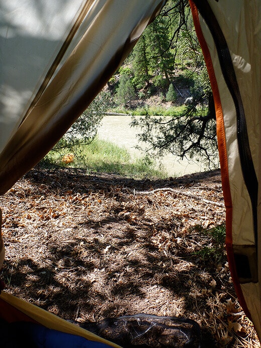 Waking up to a beautiful morning on the river