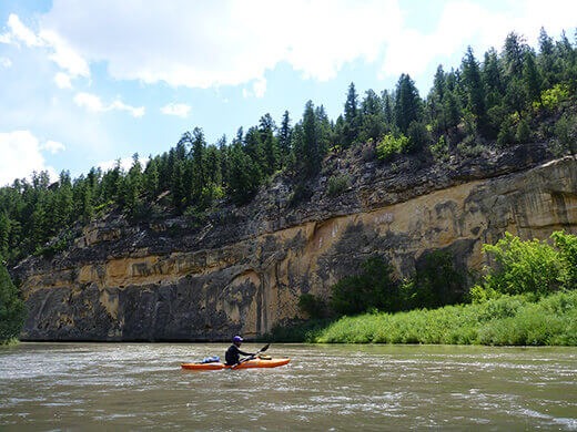 Impressive cliff bands from the Triassic and Jurassic ages