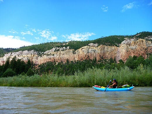 Final stretch of the Rio Chama