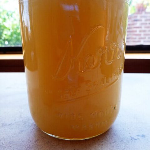 Grapefruit-rosemary jelly