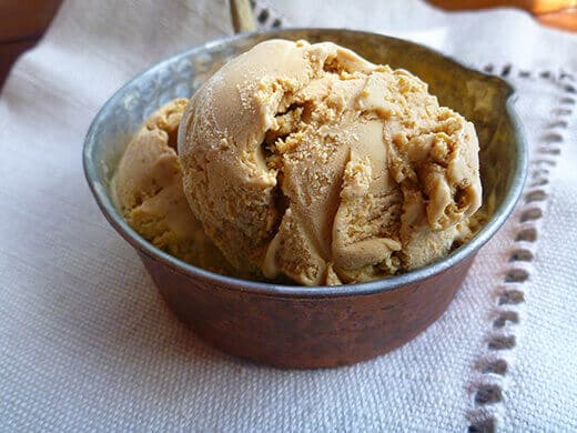 Chai tea ice cream