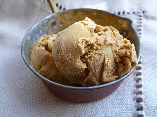 Chai tea ice cream