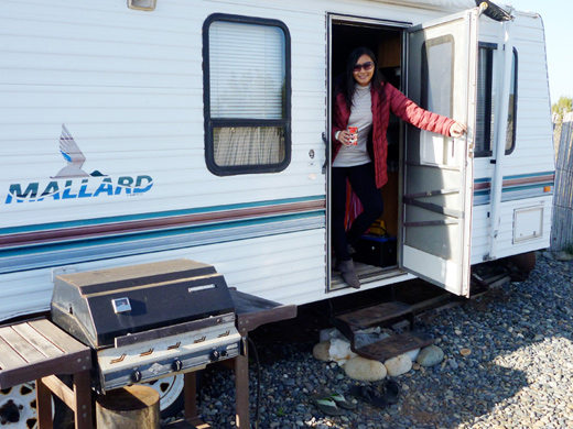 Northern Baja: Roads Less Traveled Guest trailer at The Boat Ranch