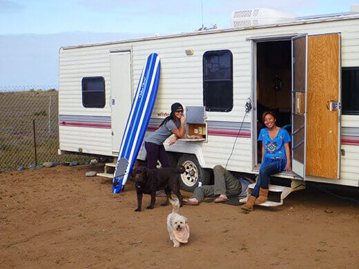 Setting up shop at The Boat Ranch