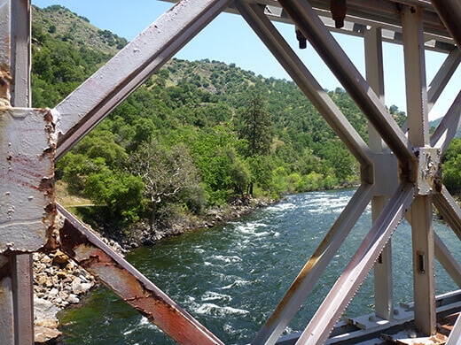 Scouting the Kings River from Rodgers Crossing