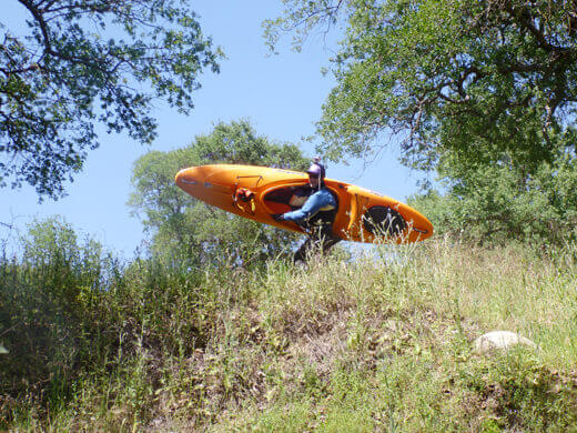 Taking out at Kirch Flat