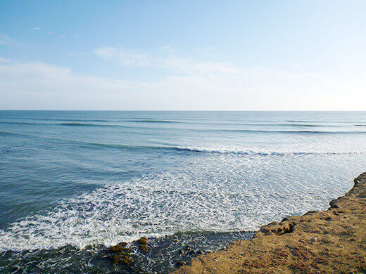 A calming ocean view