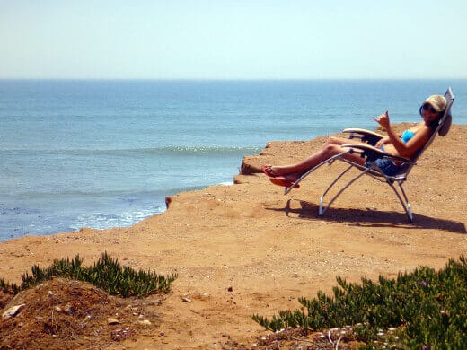 Waiting for the waves