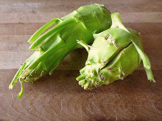 Kohlrabi bulbs