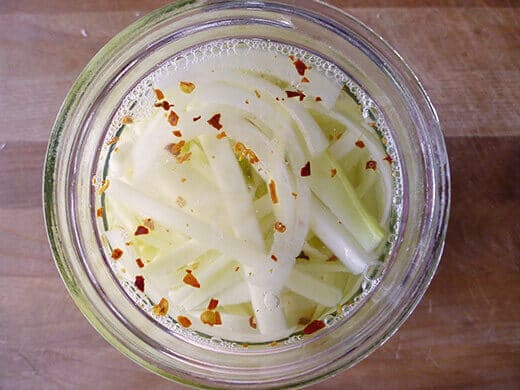 Top off with red pepper flakes