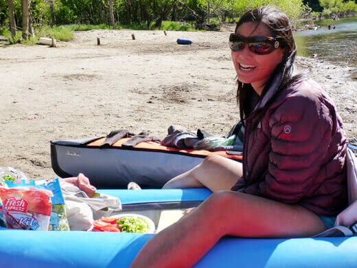 Picnicking at Sentinel Beach
